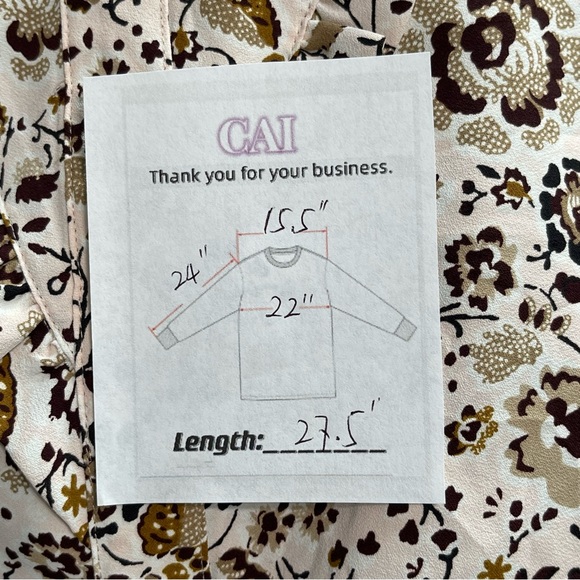 Ann Taylor. Women’s silk like floral blouse - Picture 7 of 9